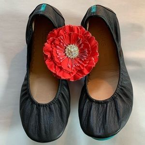 Tieks Matte Black Ballet Flat EUC